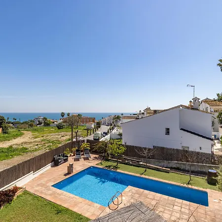 Authentic With Pool And Sea View Lejlighed Estepona